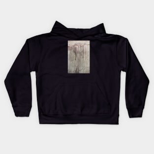 Cracked Concrete Wall Leakage Kids Hoodie